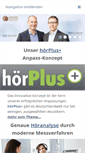 Mobile Screenshot of hoergeraete-speckert.de